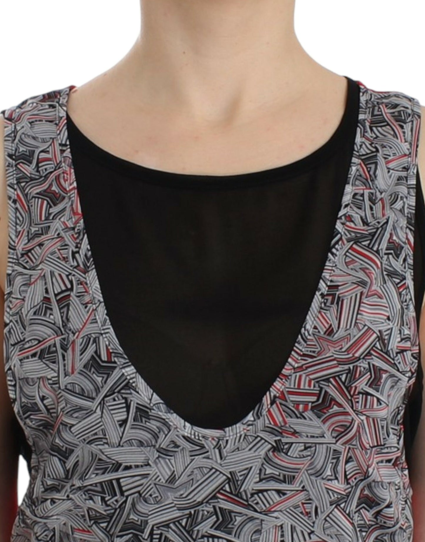 Top senza maniche nero Costume National