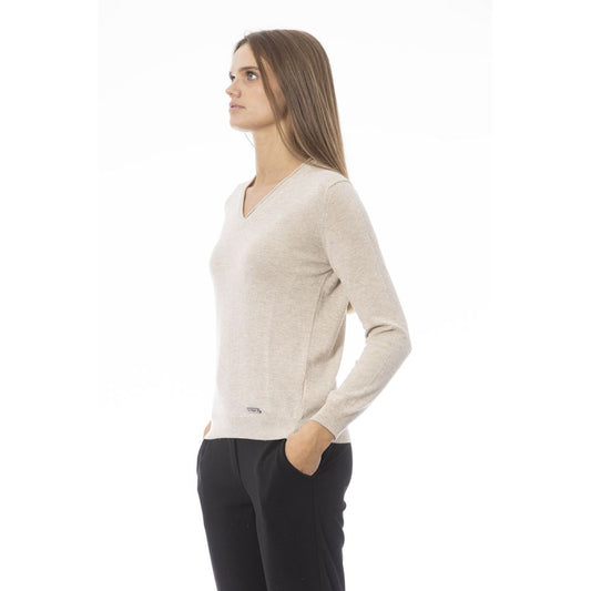 Baldinini Trend Maglione da donna in poliammide beige