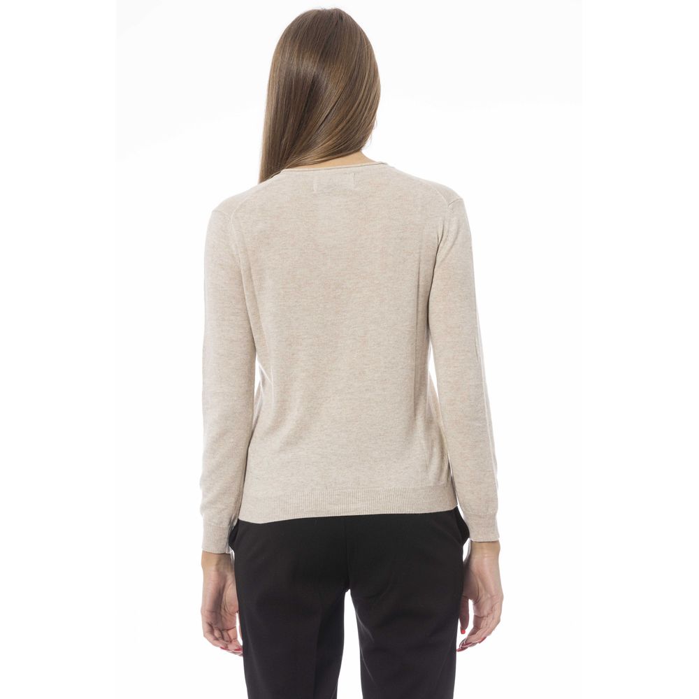 Baldinini Trend Maglione da donna in poliammide beige