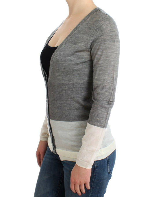 Cardigan leggero grigio Costume National