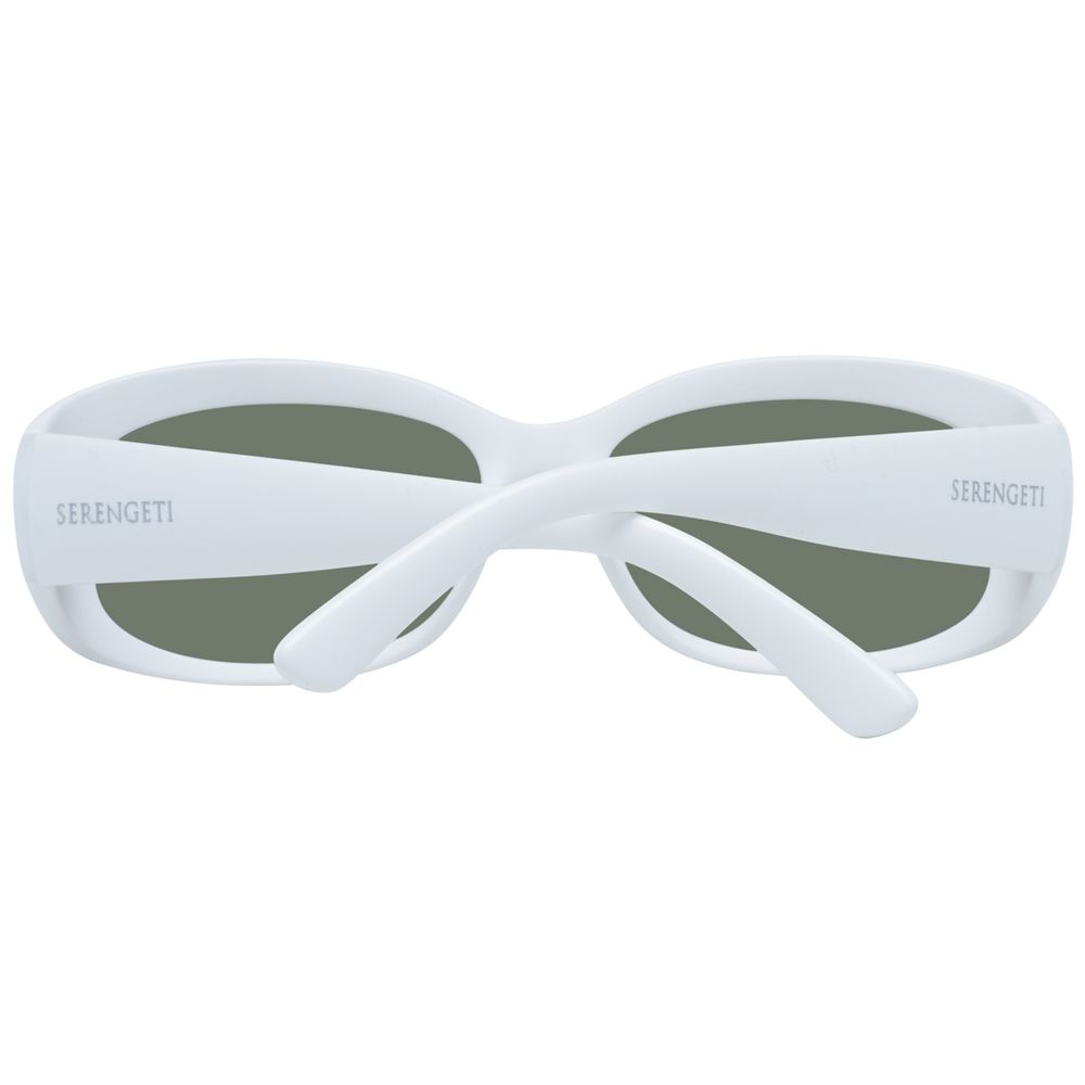 Occhiali da sole in nylon bianco Serengeti