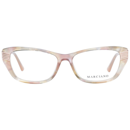 Occhiali da vista in plastica beige Marciano by Guess (montatura)