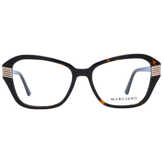 Occhiali da vista in plastica marrone Marciano by Guess (montatura)