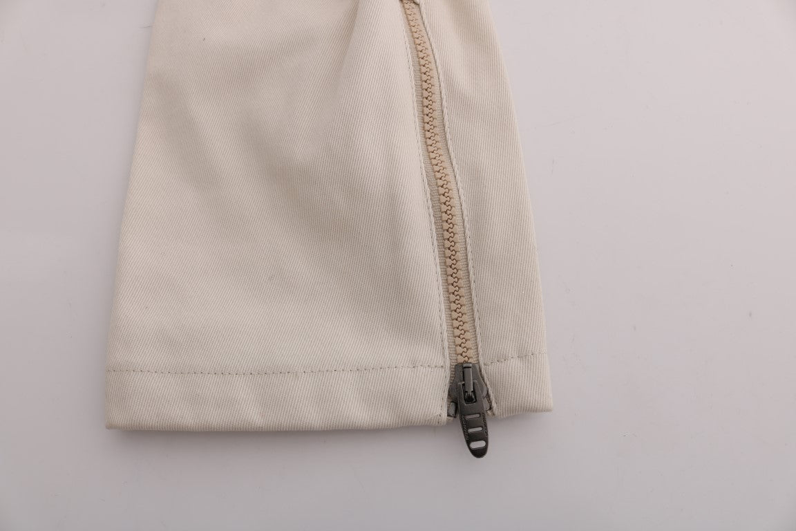 Jeans casual slim fit Ermanno Scervino bianchi