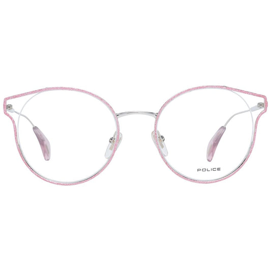 Occhiali da vista in metallo e plastica rosa Police (montature)
