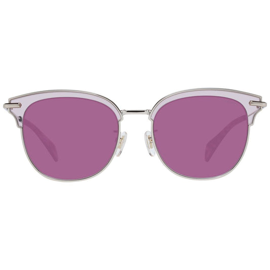Occhiali da sole Police in metallo e plastica color bordeaux