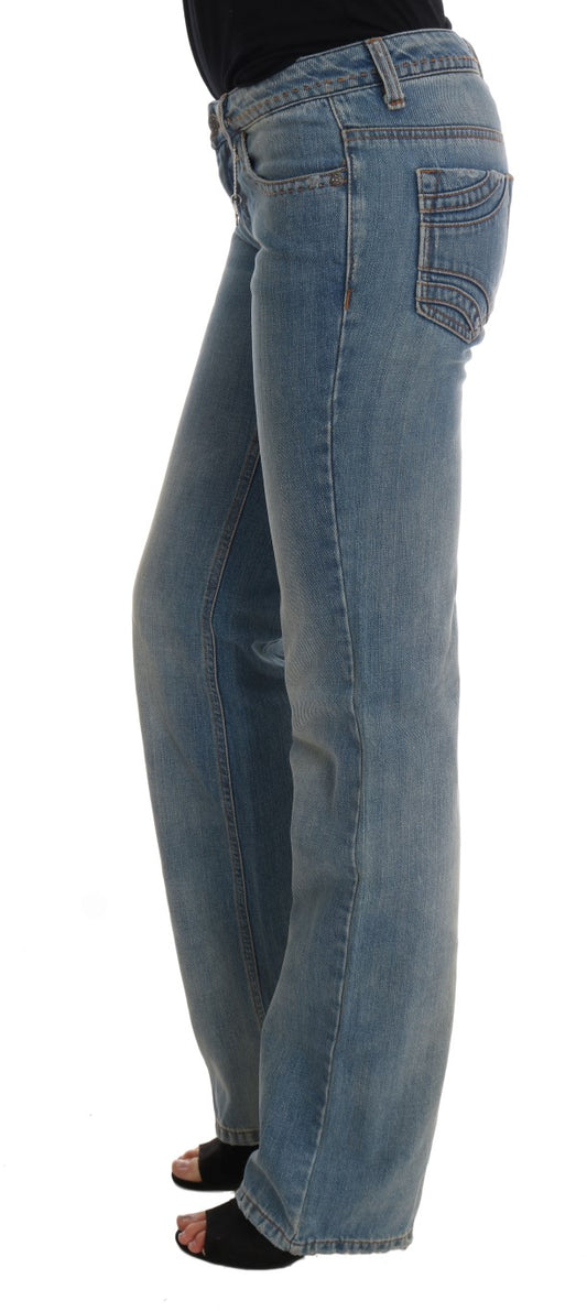 Jeans classici in cotone blu lavato Costume National