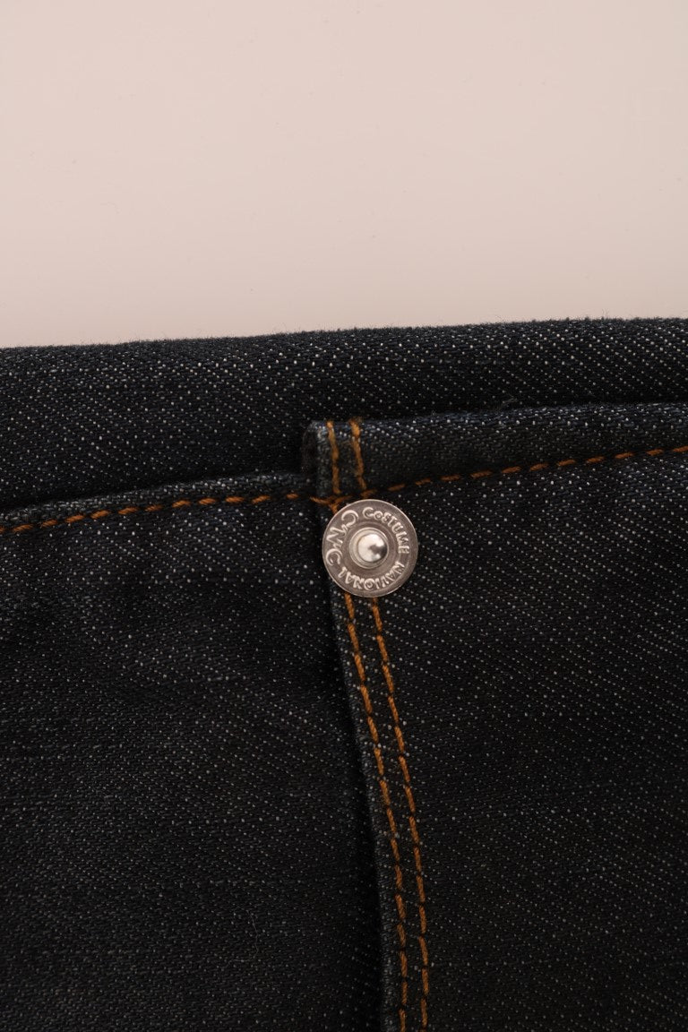 Jeans slim fit in cotone blu scuro Costume National