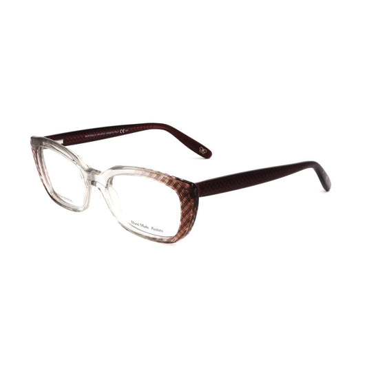 Occhiali da vista in acetato bordeaux Bottega Veneta (montature)