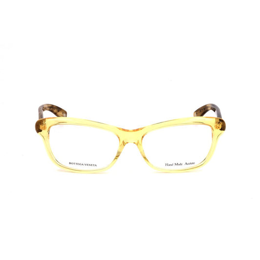 Occhiali da vista in acetato arancione Bottega Veneta (montature)