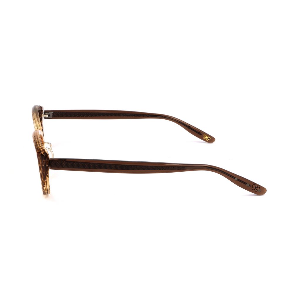 Occhiali da vista in acetato marrone Bottega Veneta (montature)