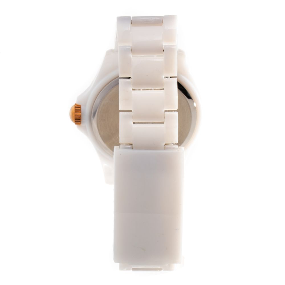 Orologio elegante Lorus in plastica bianca