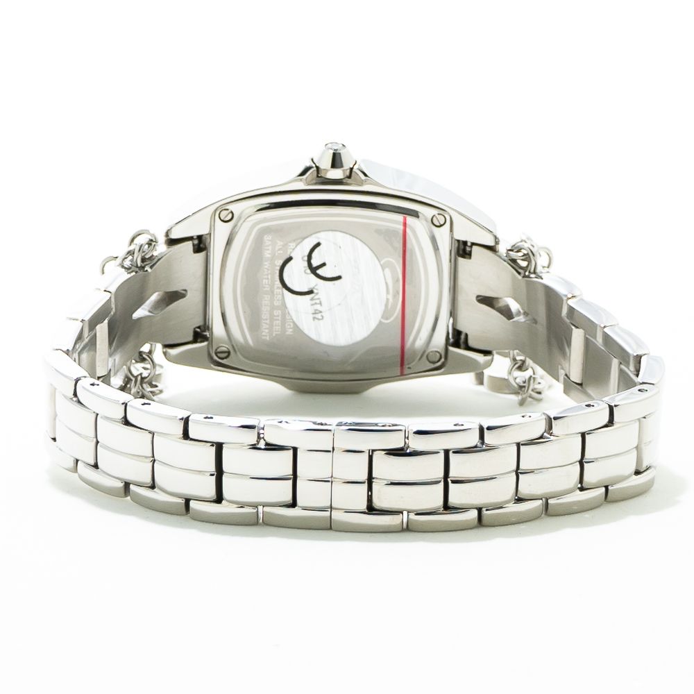 Orologio Chronotech con bracciale in acciaio inossidabile argento