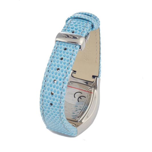 Orologio elegante Chronotech in pelle blu