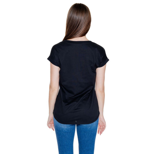 Maglietta nera in cotone Vila Clothes