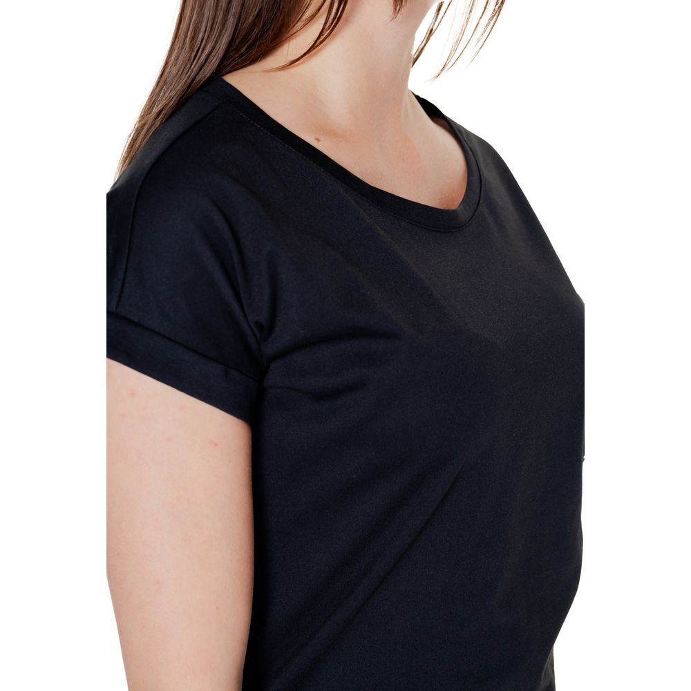 Maglietta nera in cotone Vila Clothes