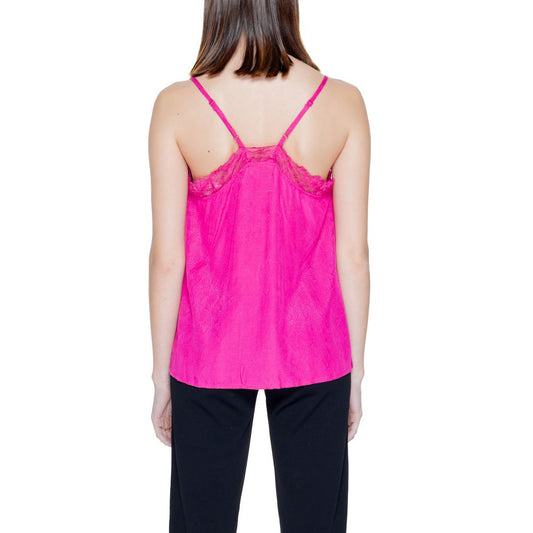 Vila Clothes Canottiere in viscosa rosa