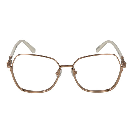 Occhiali da vista in metallo oro rosa Marciano by Guess (montatura)