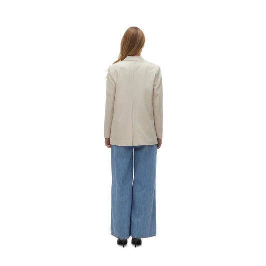 Blazer in poliestere beige Vero Moda