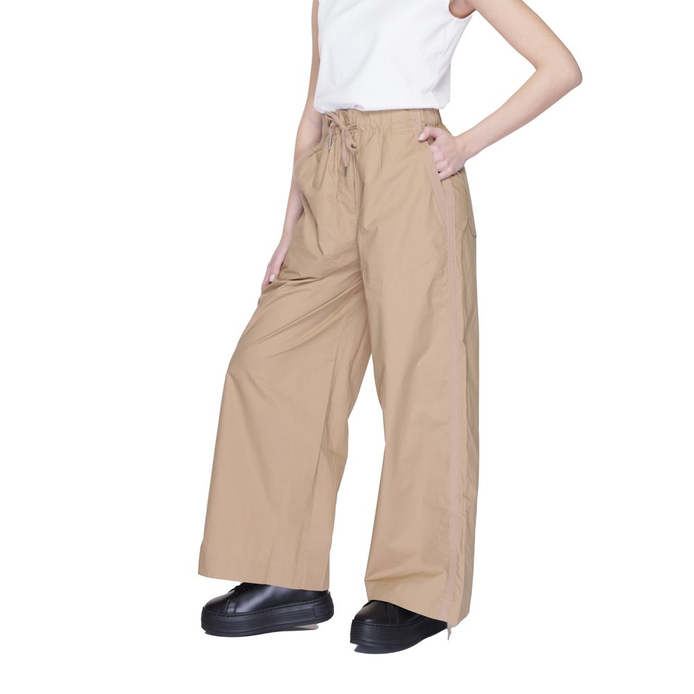 Pantaloni casual in cotone beige Blauer