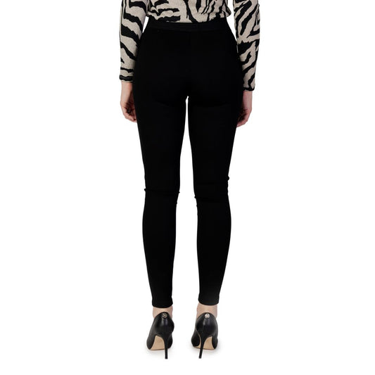 Solo leggings in viscosa nera