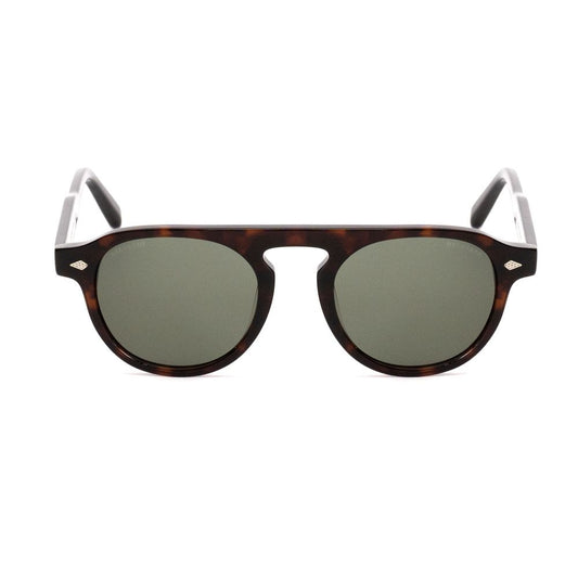 Occhiali da sole in acetato marrone Belstaff