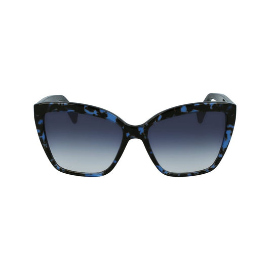Occhiali da sole Lanvin in acetato blu