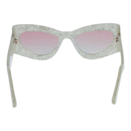 Occhiali da sole GCDS in acetato argento