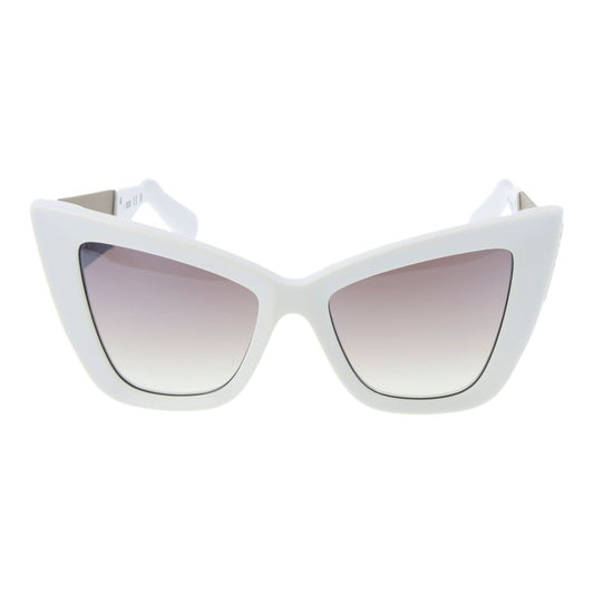 Occhiali da sole GCDS in acetato bianco