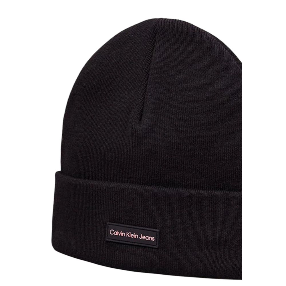 Cappello da baseball Calvin Klein Jeans in poliestere riciclato nero