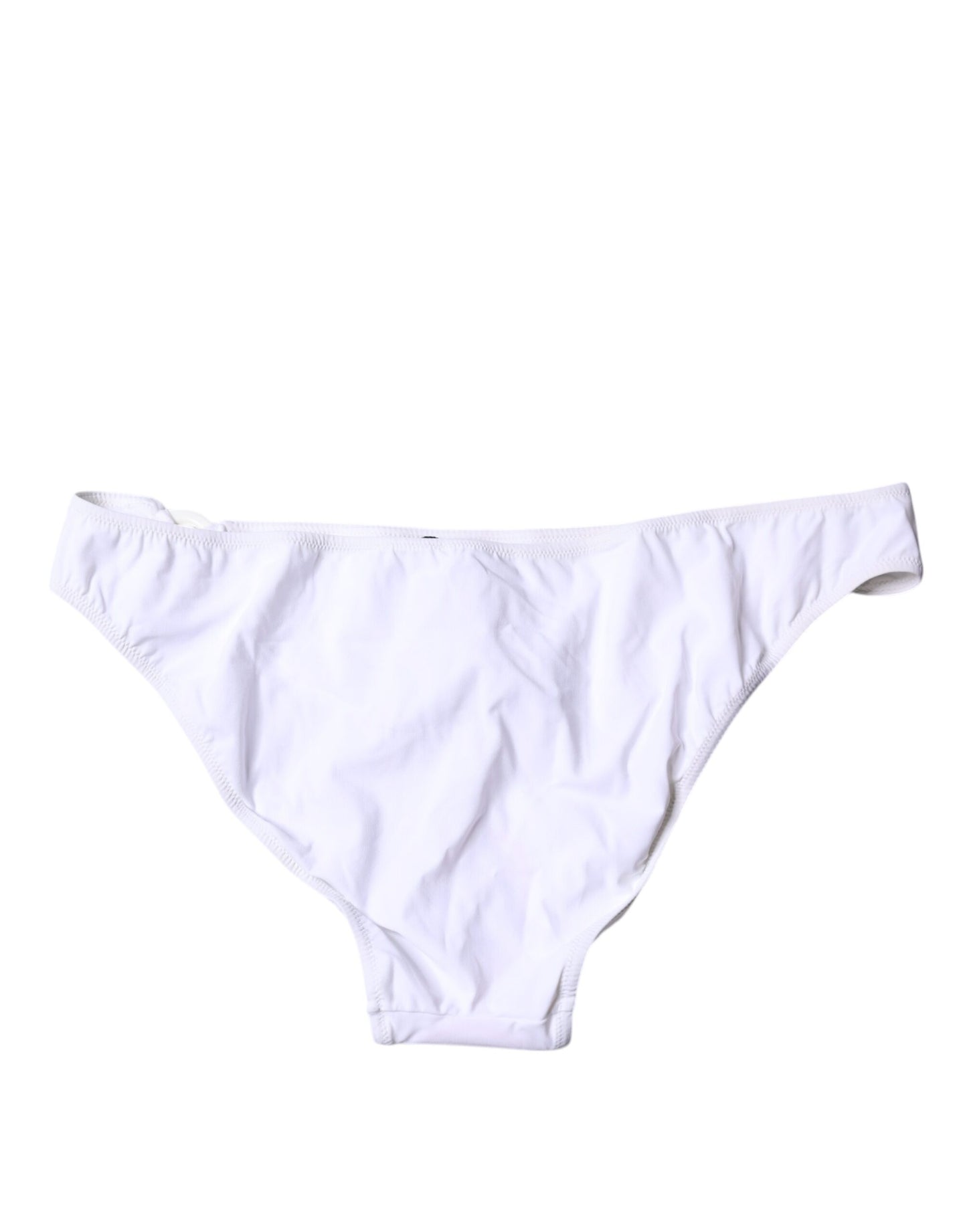 Dolce & Gabbana Costume da bagno bikini in nylon bianco