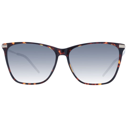 Occhiali da sole in acetato marrone Hugo Boss