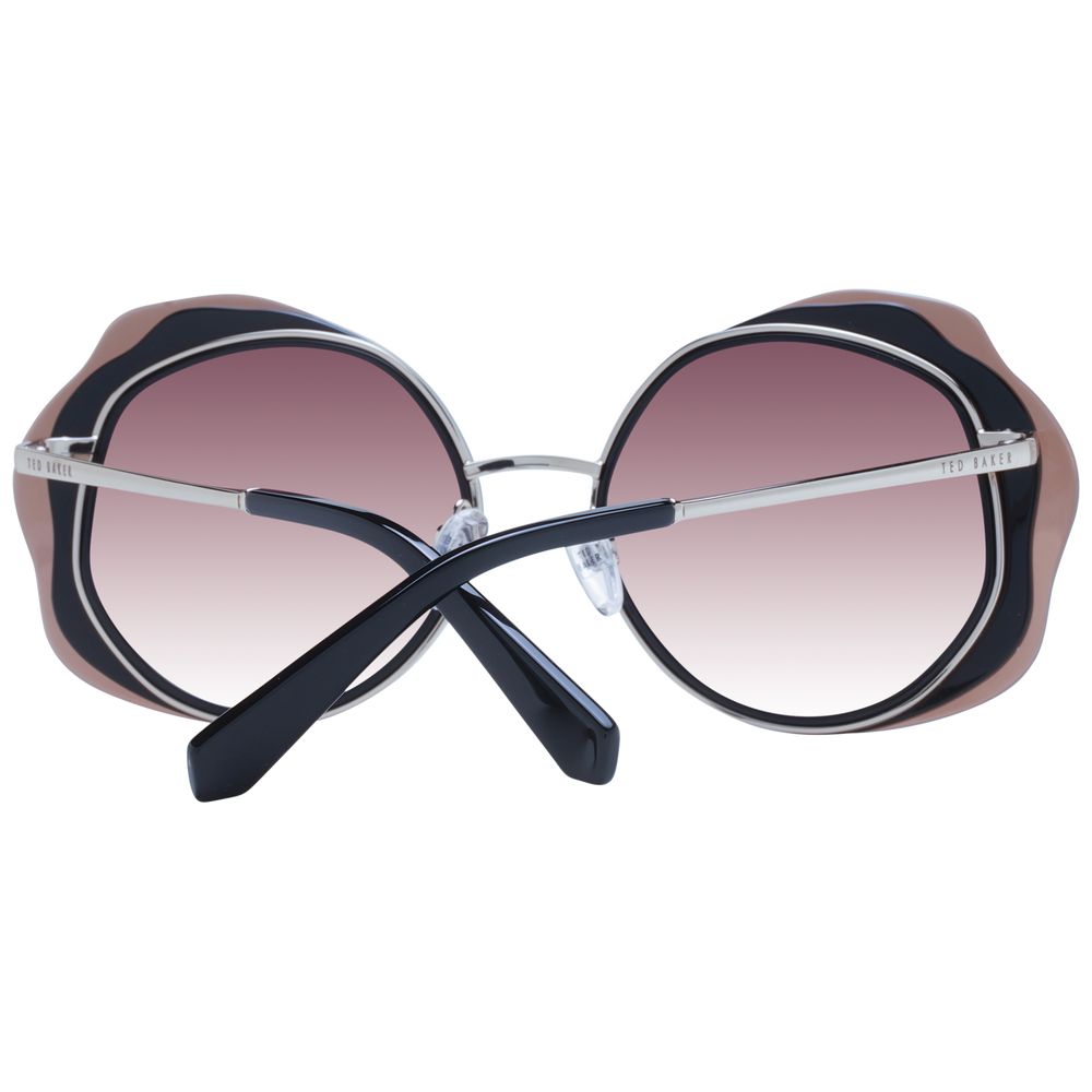 Occhiali da sole in acetato nero Ted Baker