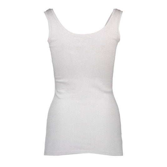 T-shirt da donna in cotone bianco Silvian Heach