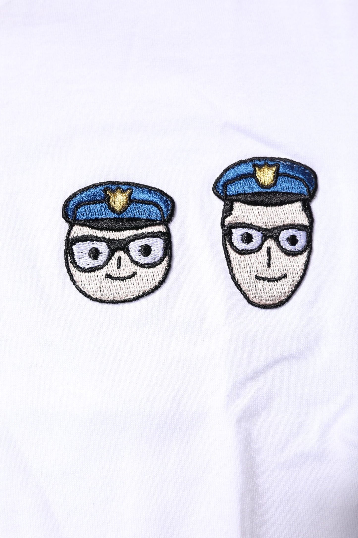 T-shirt girocollo in cotone bianco #DGFamily di Dolce & Gabbana