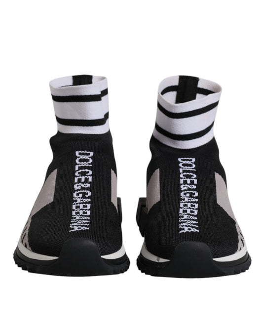 Dolce & Gabbana Calzini Sorrento Neri Grigi Donna Sneakers Scarpe