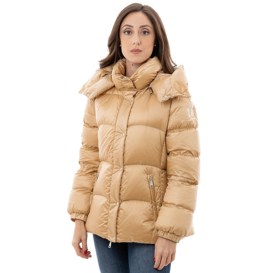 Aggiungi cappotto in poliammide giallo