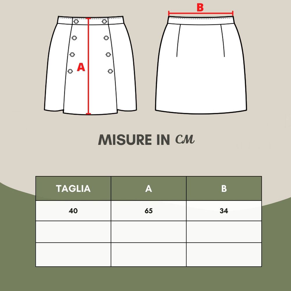 Gonna Midi Lardini in Viscosa Gialla