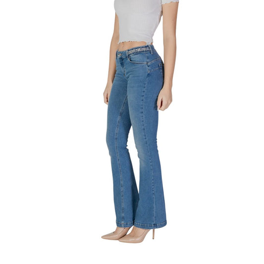 Jeans bootcut in cotone azzurro chiaro Liu Jo