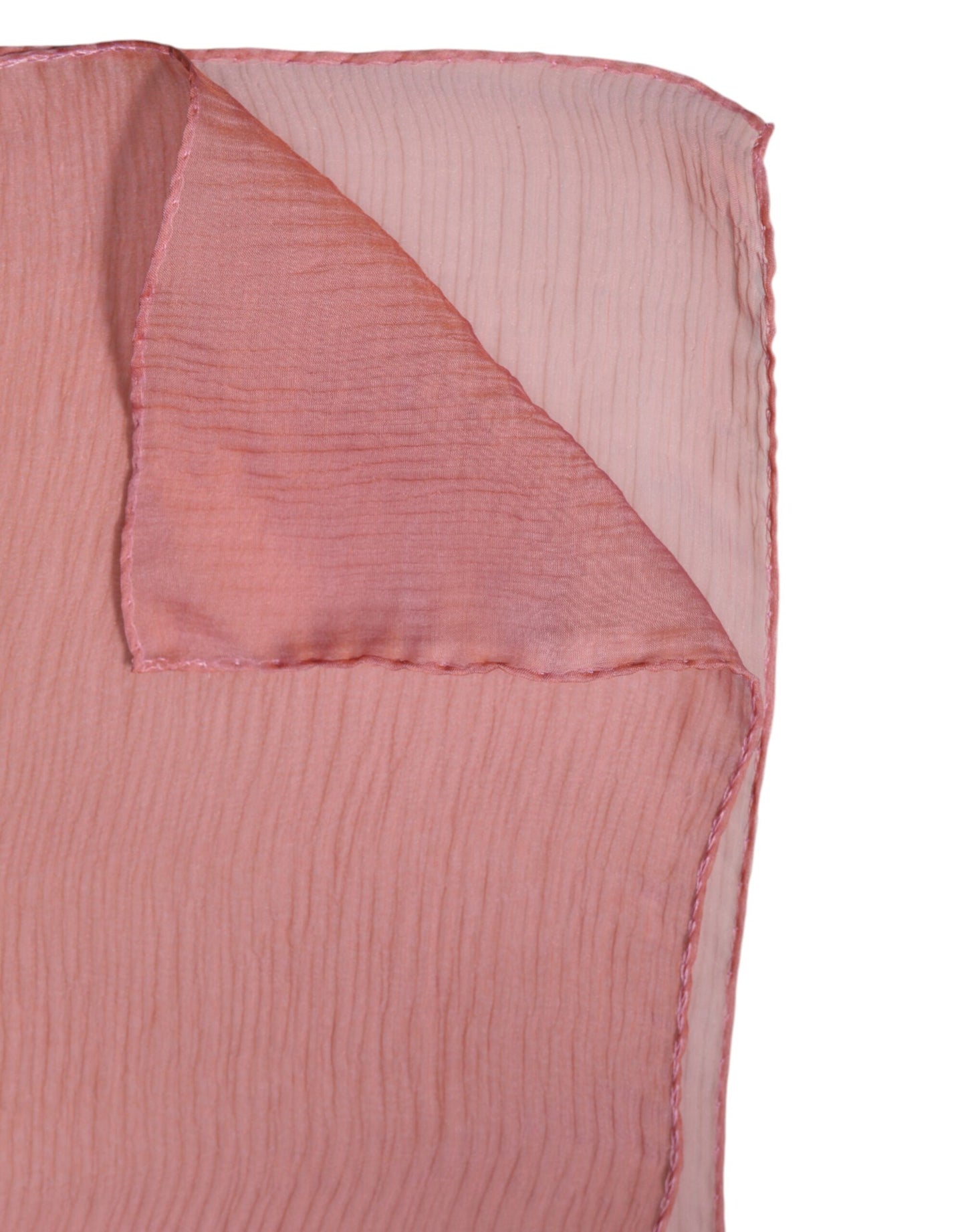 Dolce & Gabbana Sciarpa da donna rettangolare in seta rosa