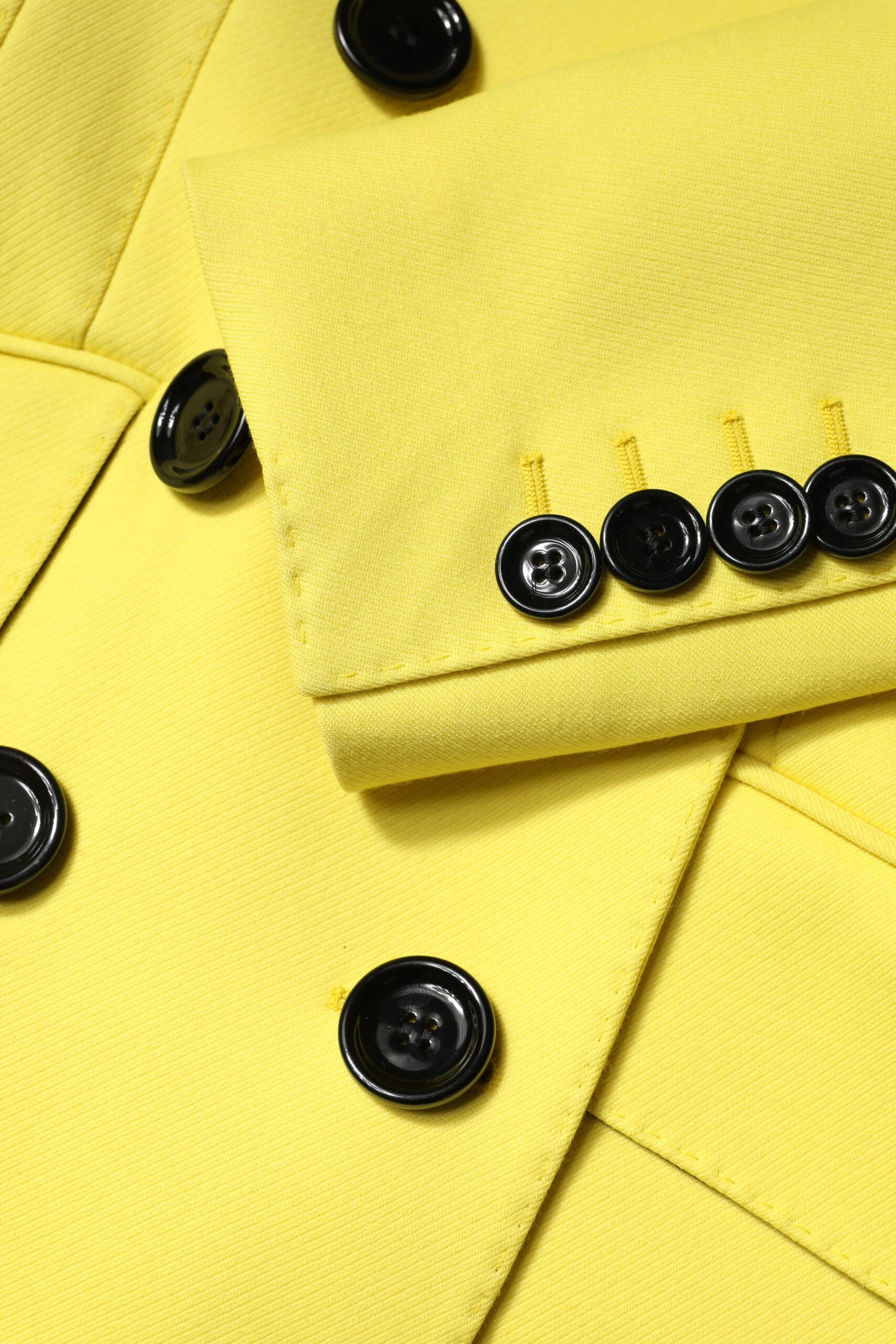 Giacca trench doppiopetto gialla Dolce & Gabbana