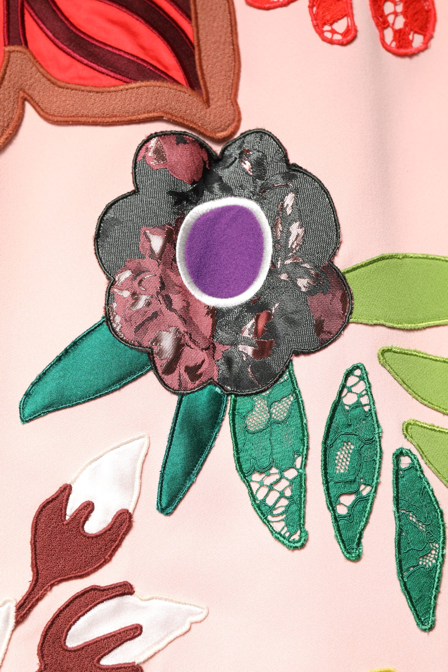 Mini abito con spalline sottili e stampa floreale rosa Dolce & Gabbana