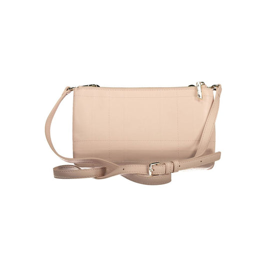 Borsa a mano da donna Calvin Klein Rosa in poliuretano
