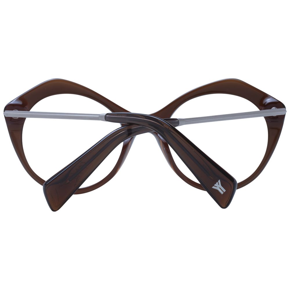 Occhiali da vista in acetato marrone Yohji Yamamoto (montatura)