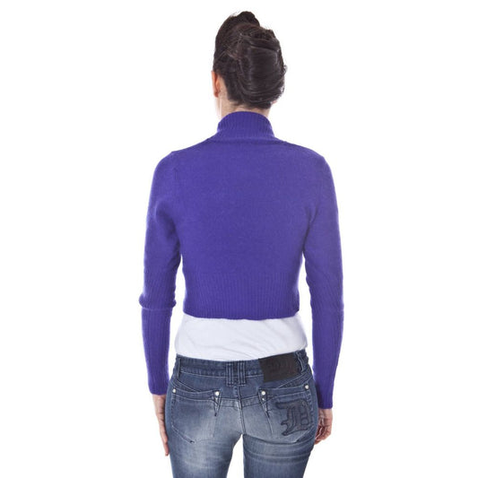 Jeans da donna in cotone blu olandese