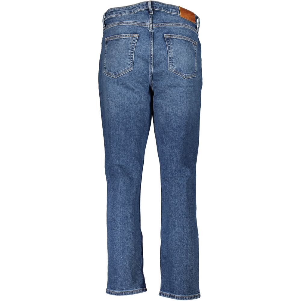 Jeans da donna in cotone blu Tommy Hilfiger