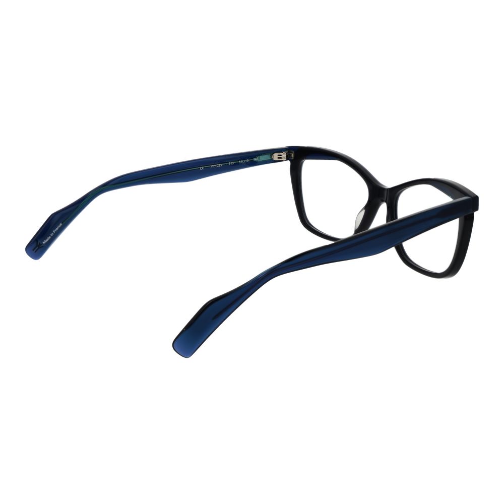 Occhiali da vista in plastica blu Yohji Yamamoto (montatura)