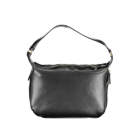 Borsa a mano da donna Mario Valentino in poliuretano nero
