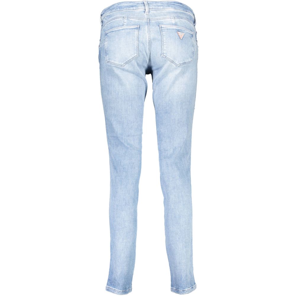 Jeans da donna Guess Jeans Azzurro in cotone biologico