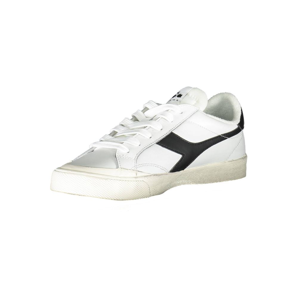 Sneaker Diadora da donna in pelle bianca